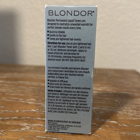 Wella platinum toning kit - Picture 4 of 4